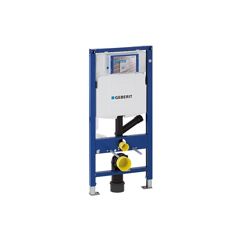 Element WC Duofix 112 cm Duofresh avec Sigman encastre 320 aspiration odeur par evac dair