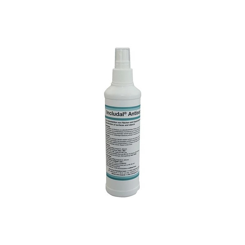 Désinfectant de surface Includal Antisep 250ml vaporisateur à pompe