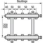 Repartiteur Strawa 3 groupes Type e-class 5203 1" ecrou pivotant