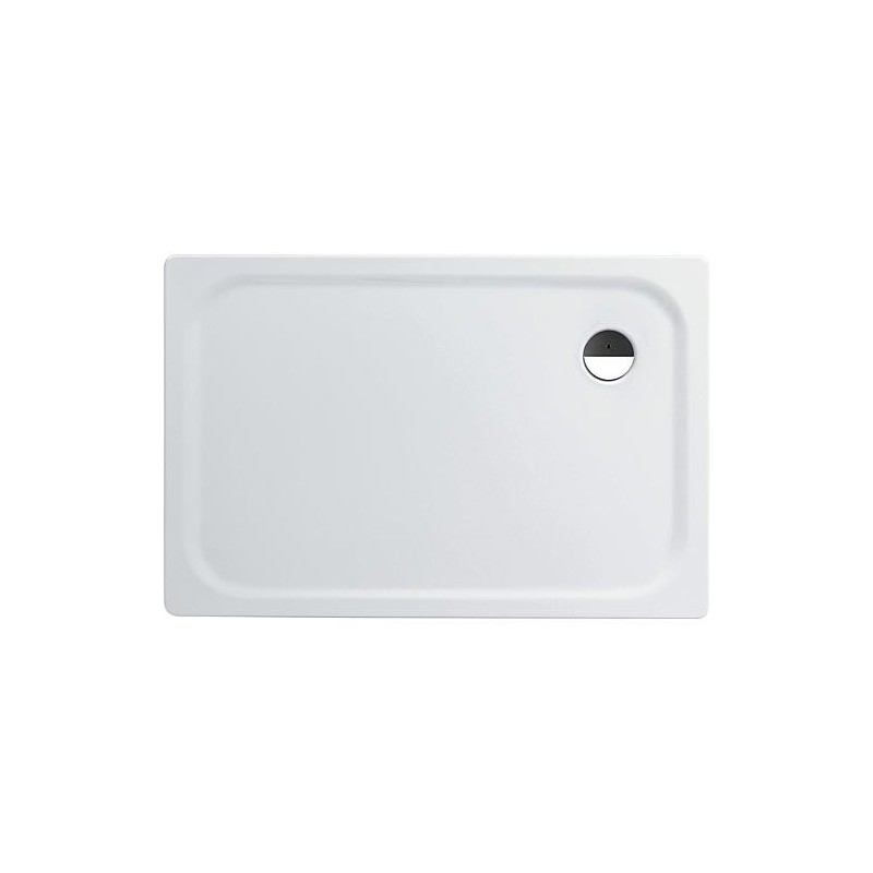 Receveur Edura rectangulaire 1200x40x800 mm acier émaillé, blanc