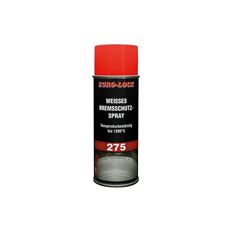 Spray blanc de protection frein EURO-LOCK LOS 275 bombe aérosol 400ml