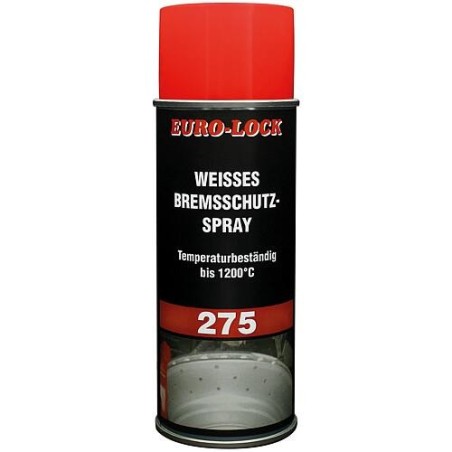 Spray blanc de protection frein EURO-LOCK LOS 275 bombe aérosol 400ml