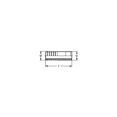 PVC-U - Raccord adhesif Douille de tuyau de refoulement, 40 mm