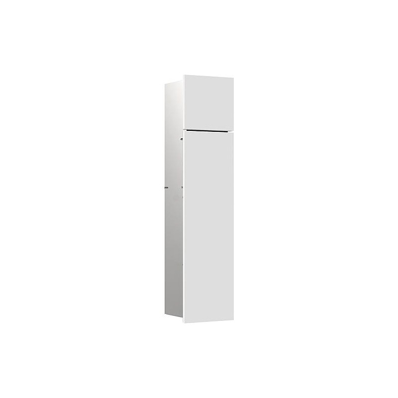 Module WC emco asis pure encastré, butée droite 730mm blanc alpin