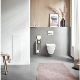 Module WC emco asis pure encastré, butée droite 730mm blanc alpin