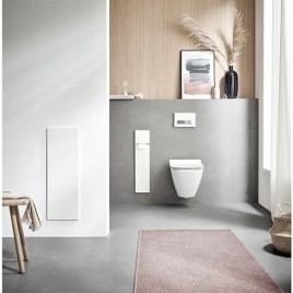 Module WC emco asis pure encastré, butée droite 730mm blanc alpin