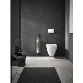 Module WC emco asis pure encastré, butée droite 730mm blanc alpin