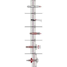 Cheville Fischer Duo Seal 6x38 S A2 vis incluse 4,5x60, UE 50