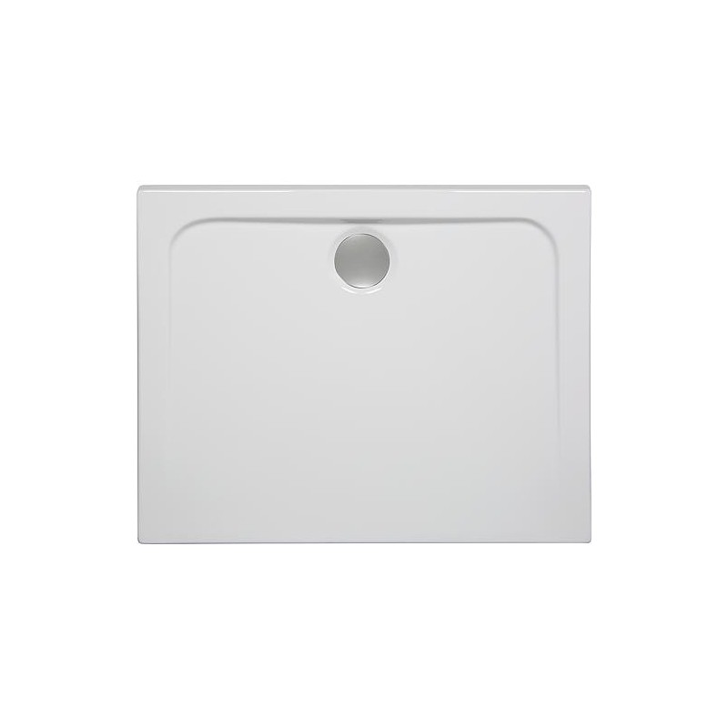 Receveur EILA rectangulaire 900x25x750 mm acrylique, blanc