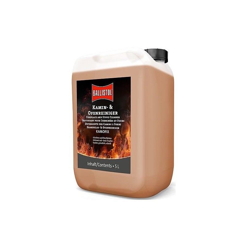 Nettoyant poêle, four & barbecue BALLISTOL Kamofix bidon 5 litres