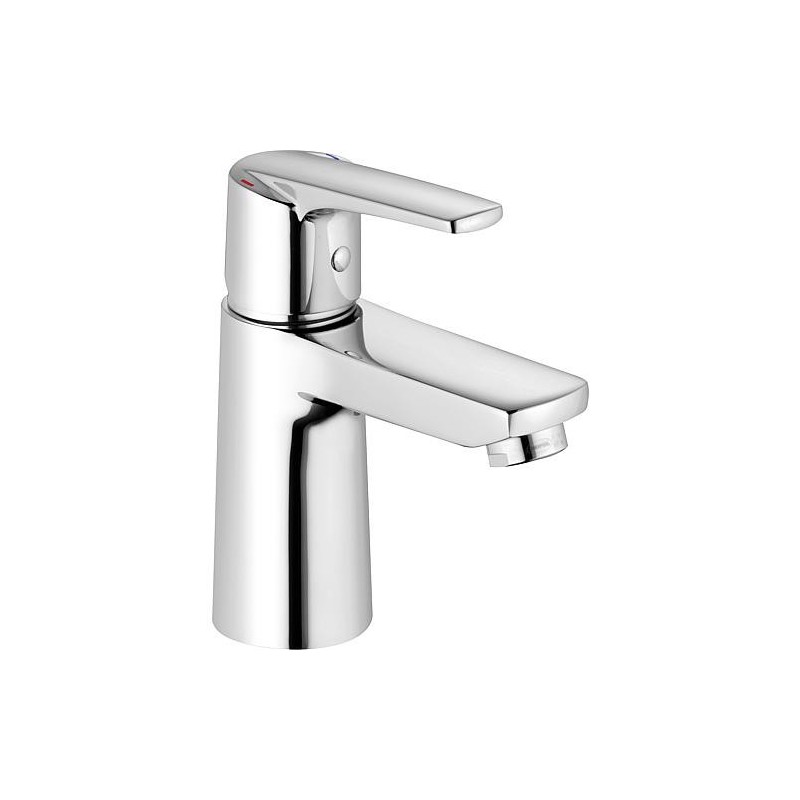 Mitigeur de lavabo Heinrichschulte Alpha 300, déport 103 mm, chromé