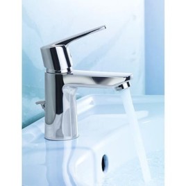 Mitigeur de lavabo Heinrichschulte Alpha 300, déport 103 mm, chromé