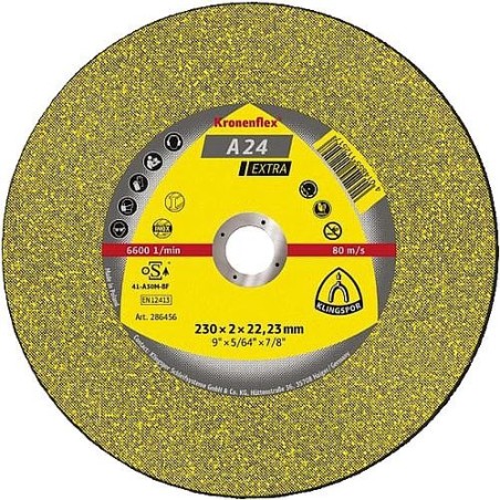 Disque de découpage KLINGSPOR 115 x 2,5 x 22,23 mm