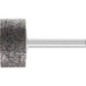 Meule sur tige PFERD cylindrique, Ø 32mm, p: 16mm K: 24, inox