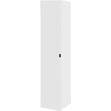 Colonne série LOSSA 1 porte butée gauche blanc mat 350x1625x370 mm