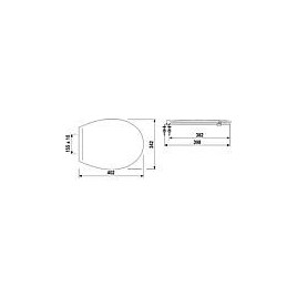 Lunette WC thermoplastique massif abu minisit enfants