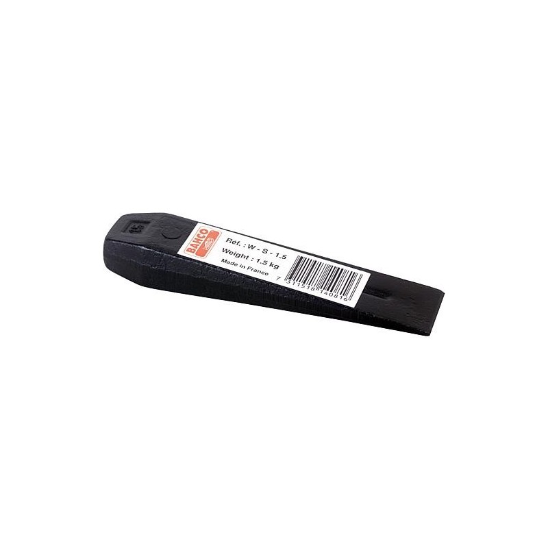 Coin d’abattage BAHCO W-S-1,5 230mm de long, 1500g en acier