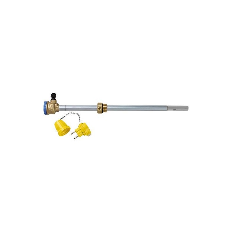 Transmetteur valeur limite citerne enterree, GWG 23-WA longueur 700 armature jaune, modele special