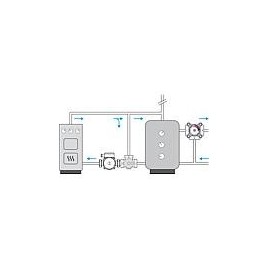 Clapet de chargement ACG Pompe Grundfos UPM3 Auto L25-50 DN25, 55°C et 61°C