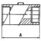 mini vanne spherique tournevis type401femelle/femelle 1/8"x1/8" PL2" ,