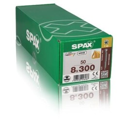 Vis tete cylindrique SPAX® WIROX® filetage plein T - STAR Plus ø 8,0 x 400 mm, UE 50 pcs