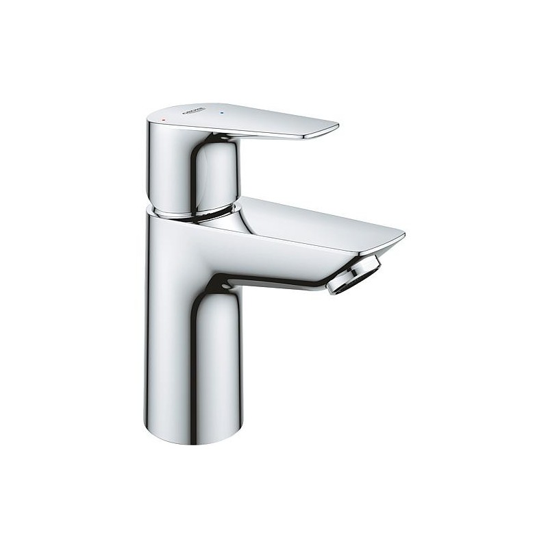 Mitigeur lavabo Grohe BauEdge S-Size saillie 93 mm chrome eau froide position centrale