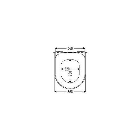 abattant WC EVENES esam Softclose Take Off