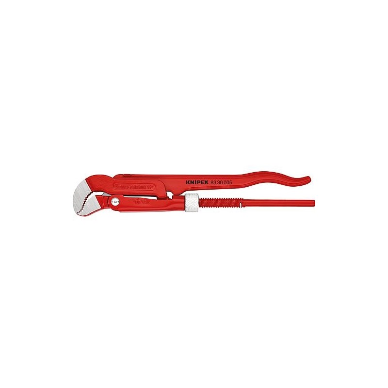 Pince serre-tube en S KNIPEX rouge laqué, L: 245mm