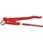 Pince serre-tube en S KNIPEX rouge laqué, L: 245mm