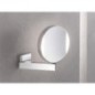 LED-Miroir cosmétique mural emco prime, grossissement 3-/7x Ø 202mm, 1 bras