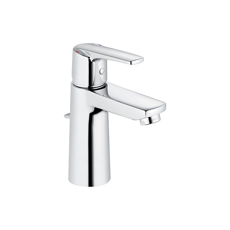 Mitigeur de lavabo Heinrichschulte Alpha 300 XL, déport 122 mm, chromé