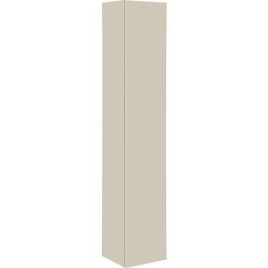 Colonne BALI 1 porte Taupe brillant, réversible 300x1600x270 mm