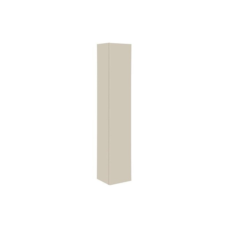 Colonne BALI 1 porte Taupe brillant, réversible 300x1600x270 mm