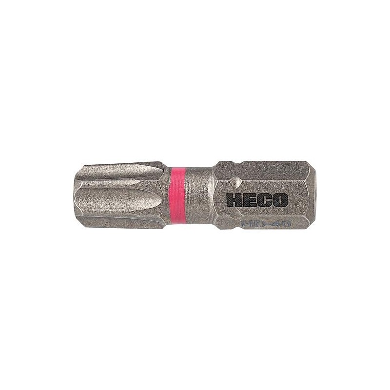 Embout HECO-Drive, HD-40 anneau rose, UE 10 pièces