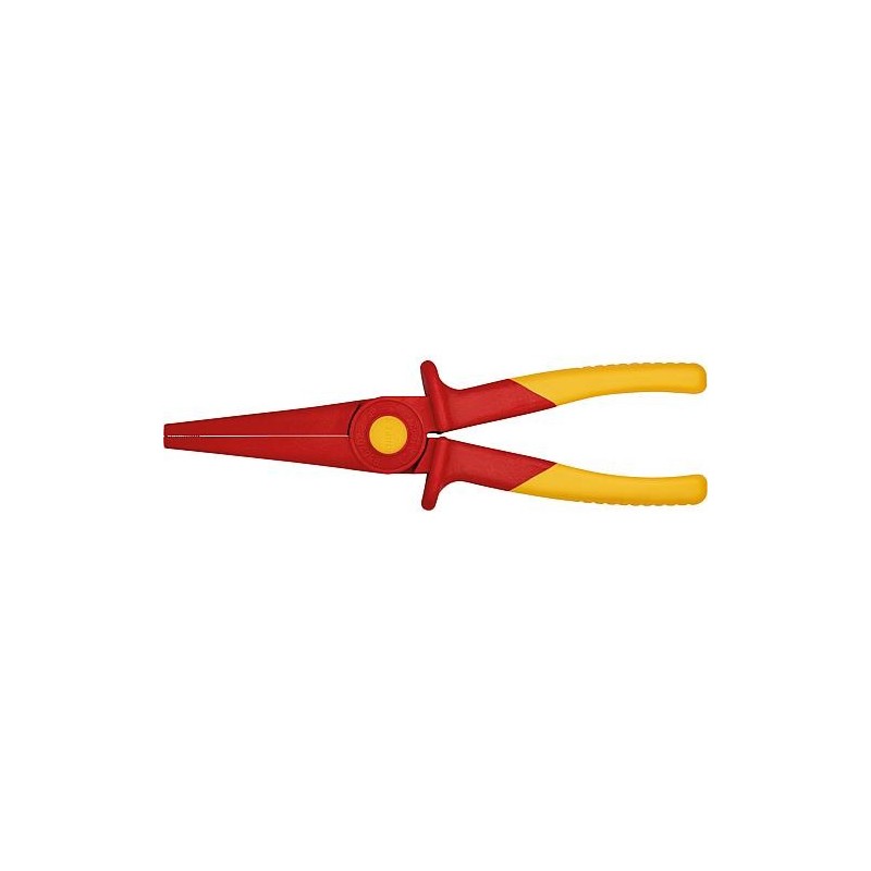 Pince à bec plat KNIPEX en plastique isolée jusqu’à 1000V