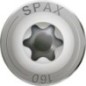 Vis tete ronde SPAX® inox A2 filetage plein T - STAR Plus Diam 4,0 x 50 mm,  200 pcs