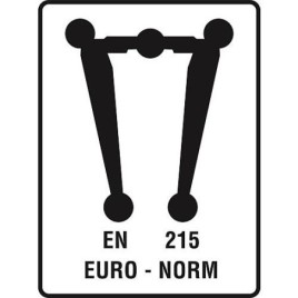 Thermostat-Partie infer. vanne IMI V-exact II, flux inversé, DN10 (3/8"), forme axiale