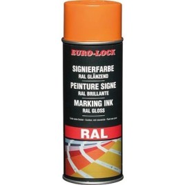 Encre de marquage RAL 7021 EURO-LOCK LOS 5295 (noir-gris brillant) bombe aérosol 400ml