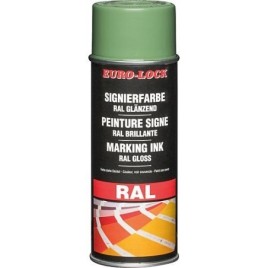 Encre de marquage RAL 7021 EURO-LOCK LOS 5295 (noir-gris brillant) bombe aérosol 400ml