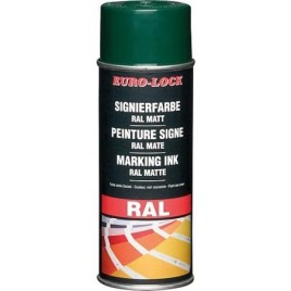 Encre de marquage RAL 7021 EURO-LOCK LOS 5295 (noir-gris brillant) bombe aérosol 400ml