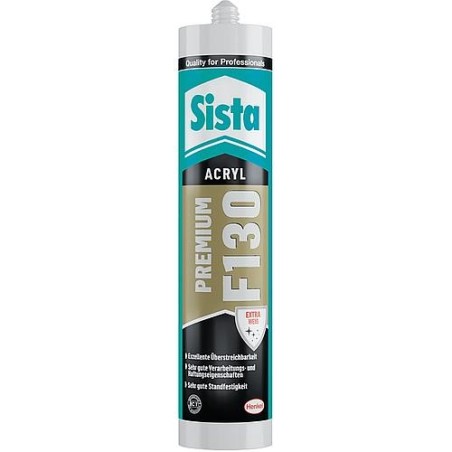 Acrylique-Premium SISTA F130 Premium blanc cartouche 300ml