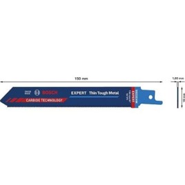 Lame de scie sabre BOSCH Expert S922EHM pour métal UE 1 pcs