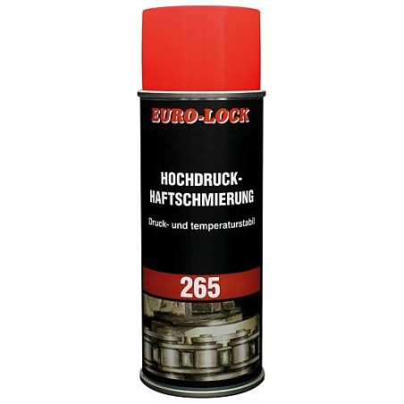 Lubrification adhésive-haute pression, EURO-LOCK LOS 265 bombe aérosol 400ml