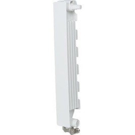 Radiateur aluminium robinet Blitz Super B4,350/100-gauche RAL 9010