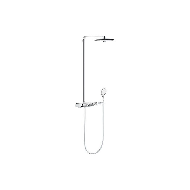 Colonne de douche Grohe SmartControl, 360 Duo douchette, pomme de douche 220x361 mm et thermostat