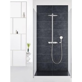 Colonne de douche Grohe SmartControl, 360 Duo douchette, pomme de douche 220x361 mm et thermostat