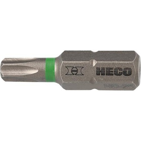 Embout HECO-Drive, HD-25 anneau vert, UE 10 pièces