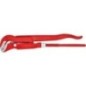 Pince serre-tube en S KNIPEX rouge laqué, L: 320mm