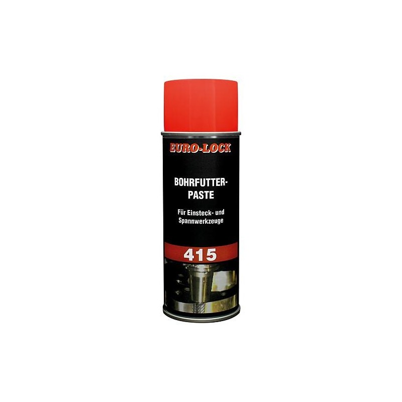 Spray de pâte pour mandrin de perceuse, EURO-LOCK LOS 415 bombe aérosol 400ml