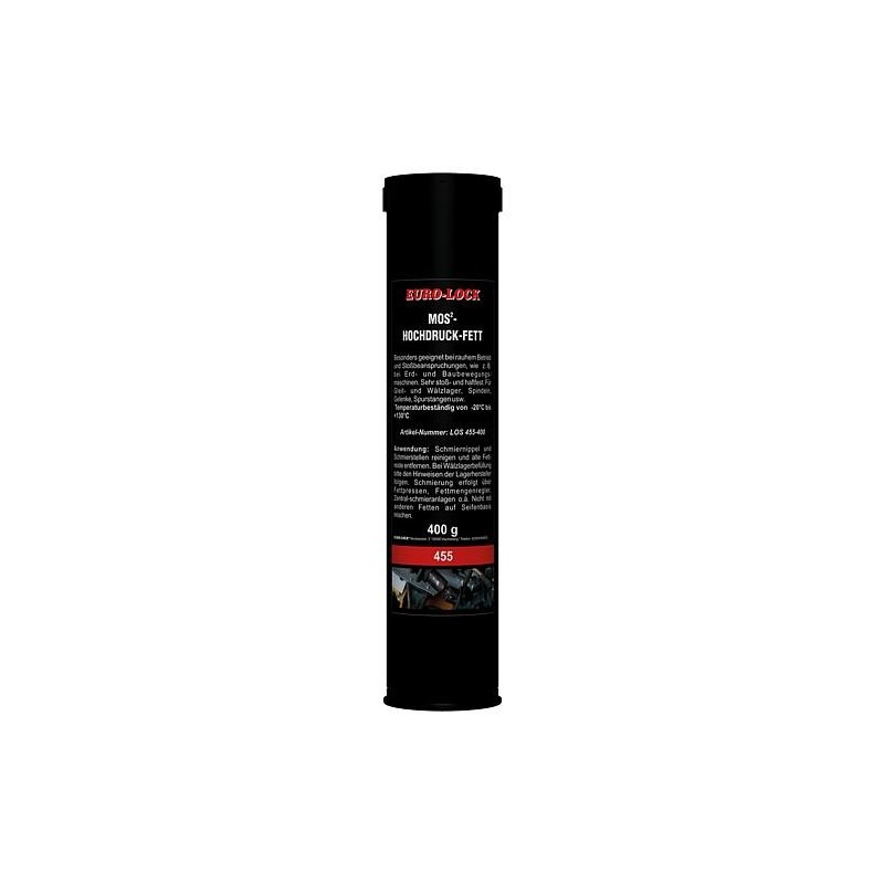 MoS²-Graisse polyvalente haute performance, EURO-LOCK LOS 455 tube 400g